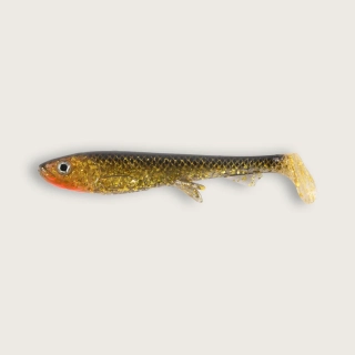 Wolfcreek Shad 11cm Golden Black Glitter UV