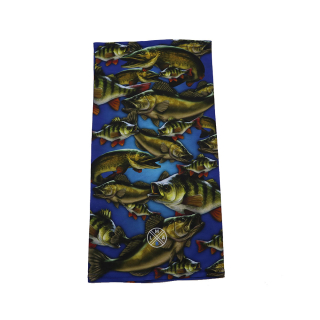 LMAB Face Shield Predator Fish Modrý