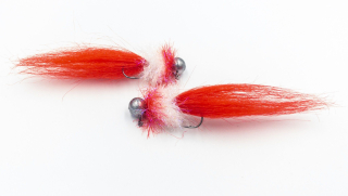 Czechstreamer Jig Craft Fur Red/White
