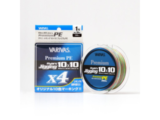 Varivas Avani Jigging 10x10 Premium PE X4 0,205mm 11,34kg 200m