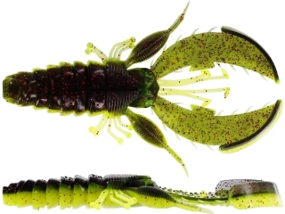 Westin CreCraw 10cm Black/Chartreuse