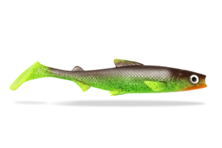 FishingGhost RenkyShad 22cm Choco Chartreuse