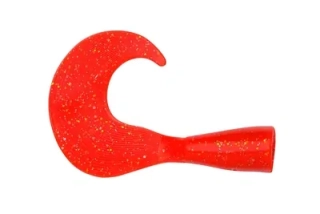 Svartzonker X-Tail Real Fluo Hot Red 2ks