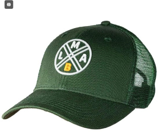 LMAB Trucker Cap LMAB Logo Green