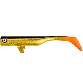 LMAB Drunk Bait 12cm Gold Orange 4ks