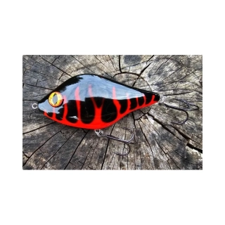 Hegemon Pikebait 10,5cm Černo-červený Potápivý