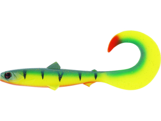 Westin BullTeez Curltail 14cm Tiger Perch