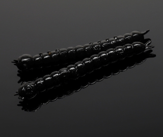 Libra Lures Slight Worm 38mm 040 Black Krill 15ks