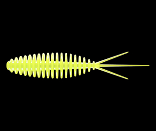 Libra Lures Turbo Worm Mini 35mm 006 Hot Yellow Krill 15ks