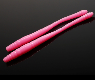 Libra Lures Dying Worm 80mm 017 Bubble Gum Sýr 12ks
