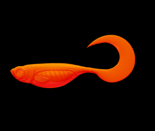 Libra Lures Embrion Twist Tail 7,5cm 011 Hot Orange 1ks