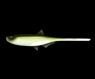 Libra Lures Bleak Slug Tail 21cm 011 Olive Whitefish