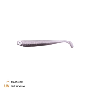 Zeck ZANDER Gummi 12cm Rauchglitter