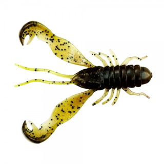 LMAB Finesse Filet Craw 10cm Green Pumpkin Chartreuse 3ks