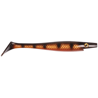 Strike Pro Pig Shad Jr. 20cm Black Okoboji Perch