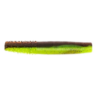 Jiggar J-Worm 8cm Black n Chartreuse