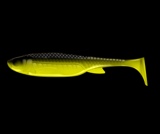 Libra Lures Kraken Shad 10cm 006 Hot Yellow