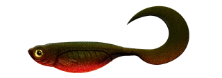 Libra Lures Embrion Twist Tail 18cm 111 Angry Carrot