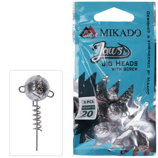 Mikado Jaws Jig Head With Screw 15g 3ks