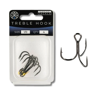 LMAB Treble Hook #1/0 4ks