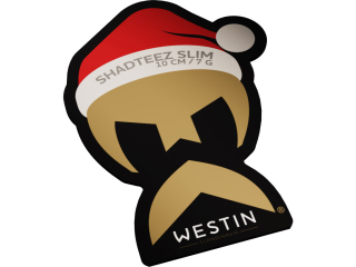 Westin ShadTeez Slim 10cm R 'N R Christmas Edition