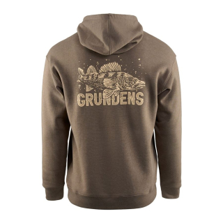 Grundéns King of the Lakes Hoodie Otter Heather L