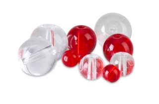 PFS Round Glass Beads 8mm 15ks