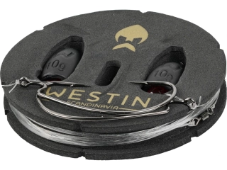 Westin Carolina Perch Rig Kit 10g #2 70cm 0.34mm, 0.26mm Dark Water Mix 2ks