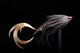 Czechstreamer Stinger Grey Black Fish Head