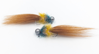 Czechstreamer Jig Craft Fur Béžová/Peacock