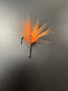 Přívlač Vlašim Trojháček S Peří Marabou #4 Oranžové