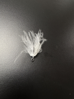 Přívlač Vlašim Trojháček S Peří Marabou #6 Bílé