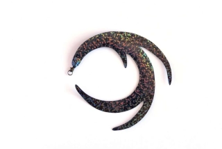 Dragon Tail L Černá Holographic