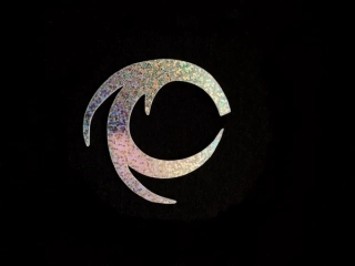 Dragon Tail L Stříbrná Holographic