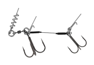 Mikado Jaws Double Evo Titanium Stinger 1/0 1 25kg