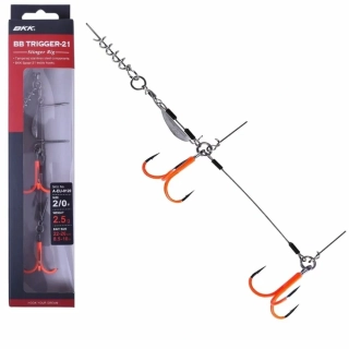 BKK BB Trigger-21 UVO Stinger Rig #1/0 