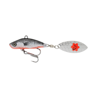 Savage Gear 3D Sticklebait Tailspin 7,3cm 13g Black Red