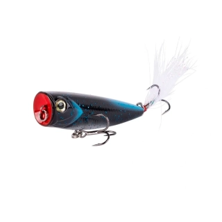 Shimano Yasei Pure Pop 8cm Black Blue Floating