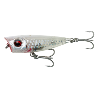 Savage Gear 3D Minnow Popper 4,3cm Crystal White