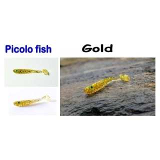 Sharpfishes Picolo Fish 3,8cm Gold
