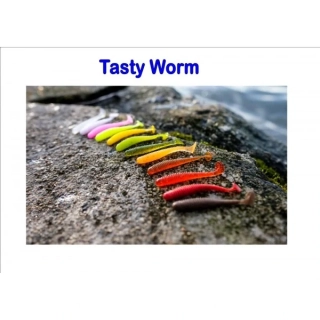 Sharpfishes Tasty Worm 5cm Coffee