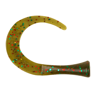 Strike Pro Guppie Jr. Spare Tails Mossgreen Glitter