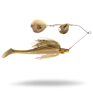 Strike Pro Pig Chopper XL Spinnerbait Golden Shiner