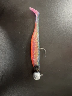 Westin ShadTeez Slim 10cm R 'N R Christmas Edition ( Rainbow Glitter )