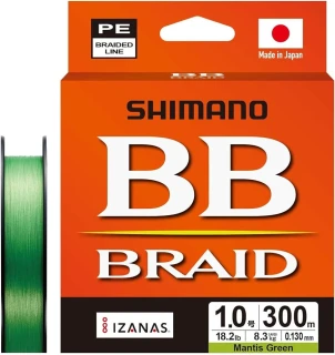 Shimano BB Braid 0,06mm 4,7kg 150m Mantis Green