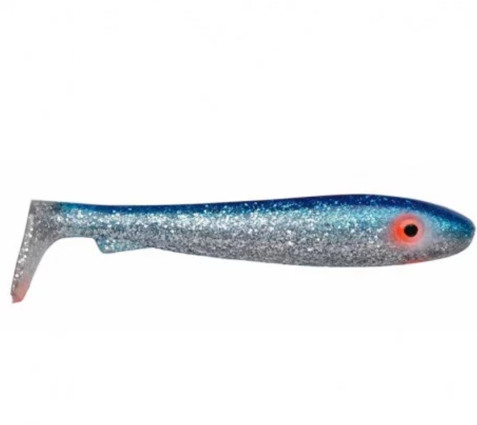 McRubber Jr. 17cm C0 Blue Silver Glitter